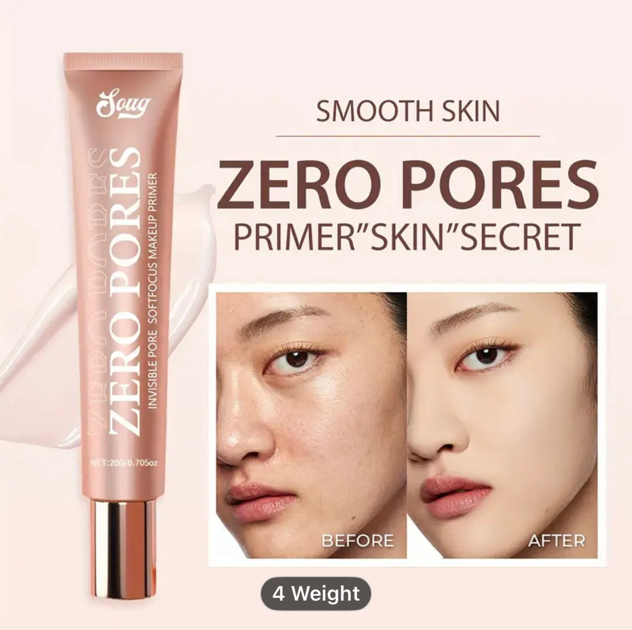 Zero pores makeup primer