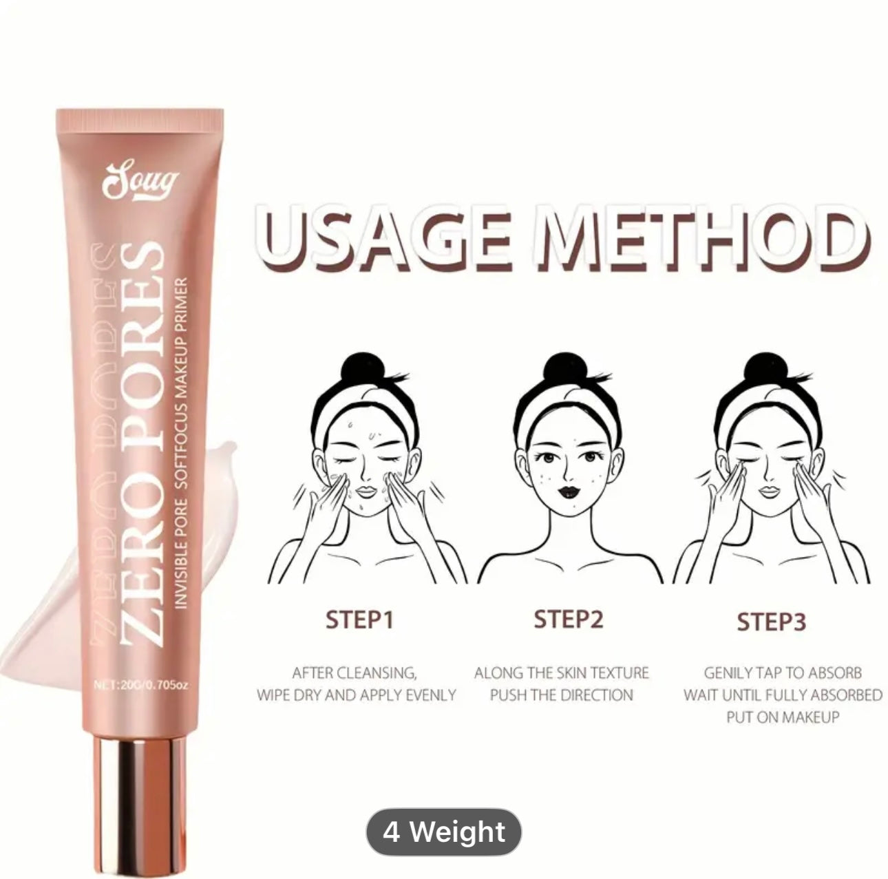 Zero pores makeup primer