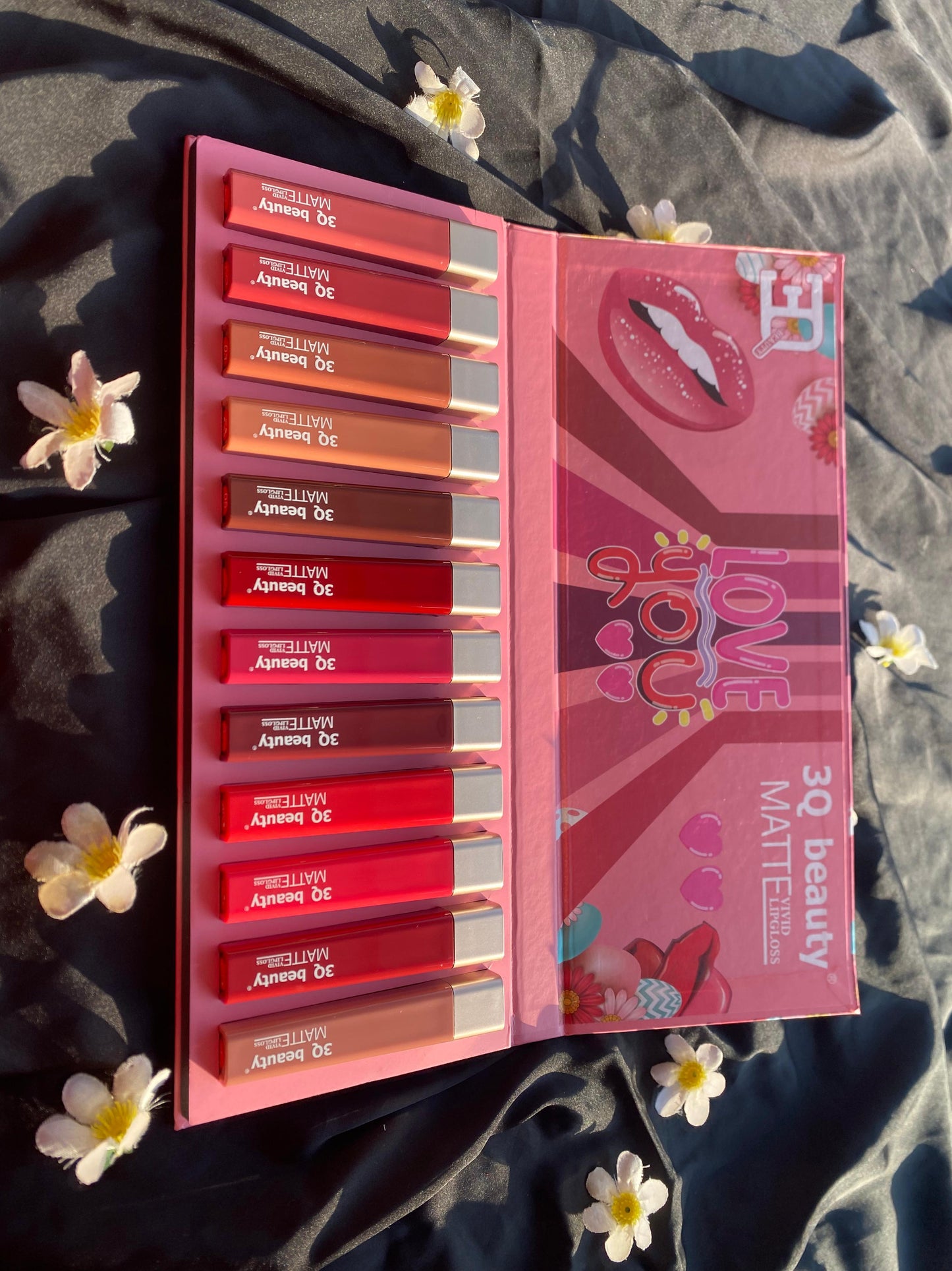 3Q beauty Matte vivid Lipgloss