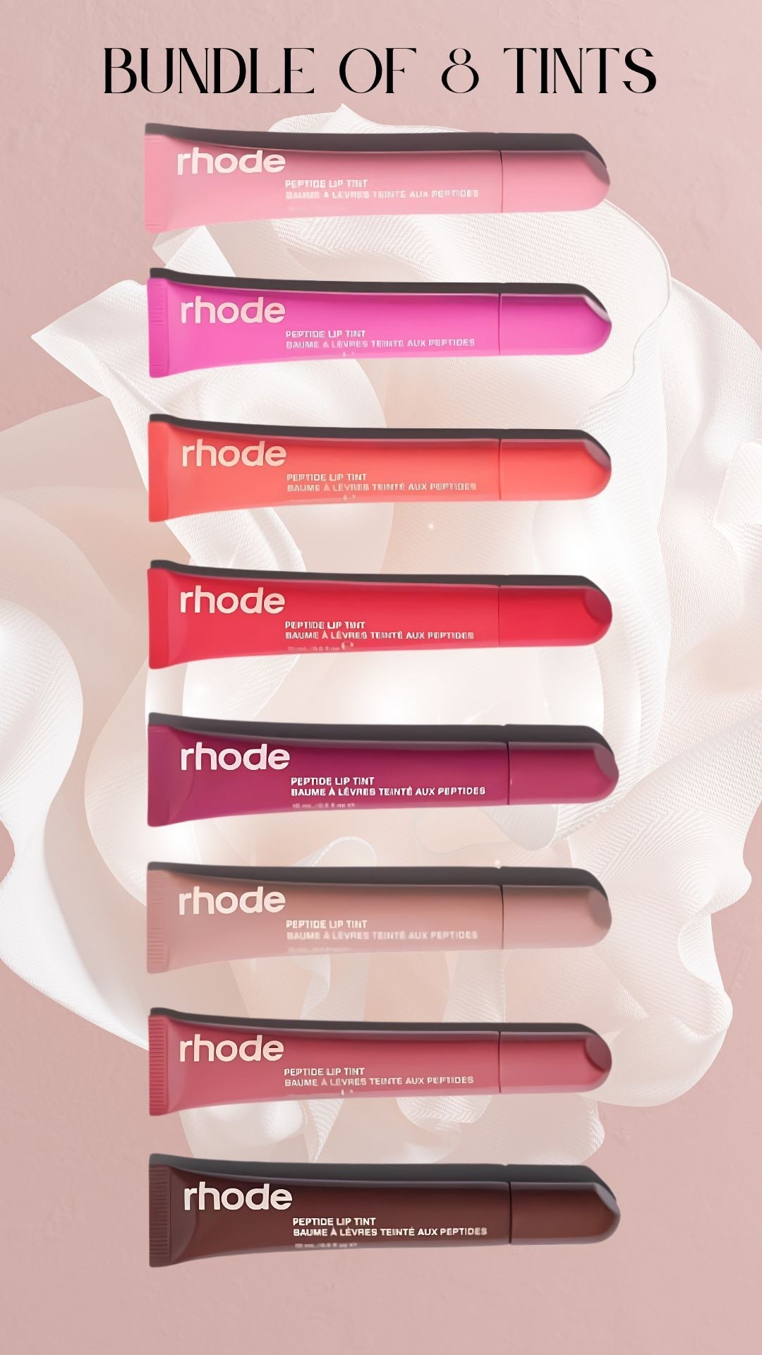 Rhode Peptide Liptints ( pack of 8 ) All Shades in RS 3498