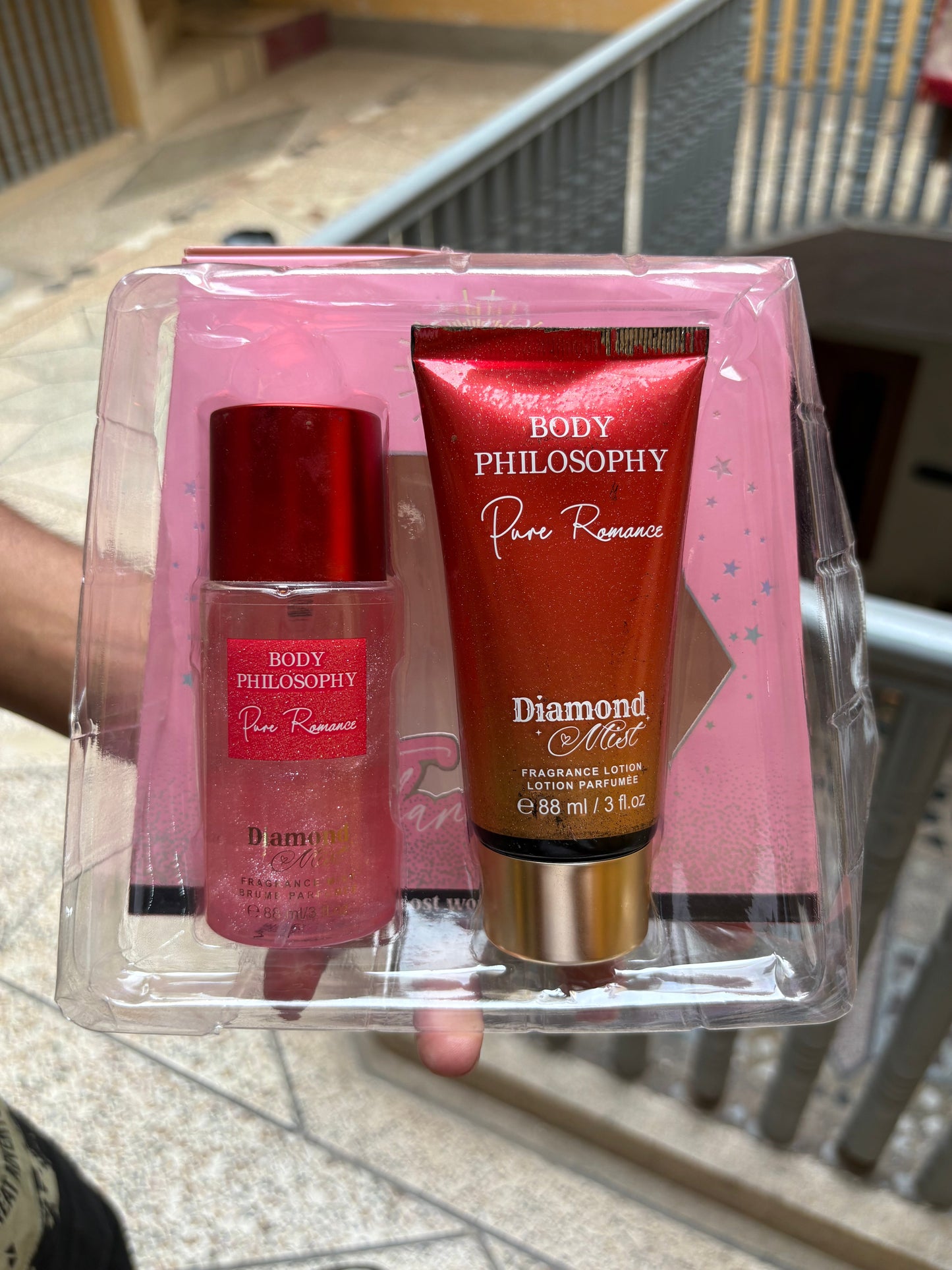 Body Philosophy Fragnance Lotion & Mist Set (Pure Romance)