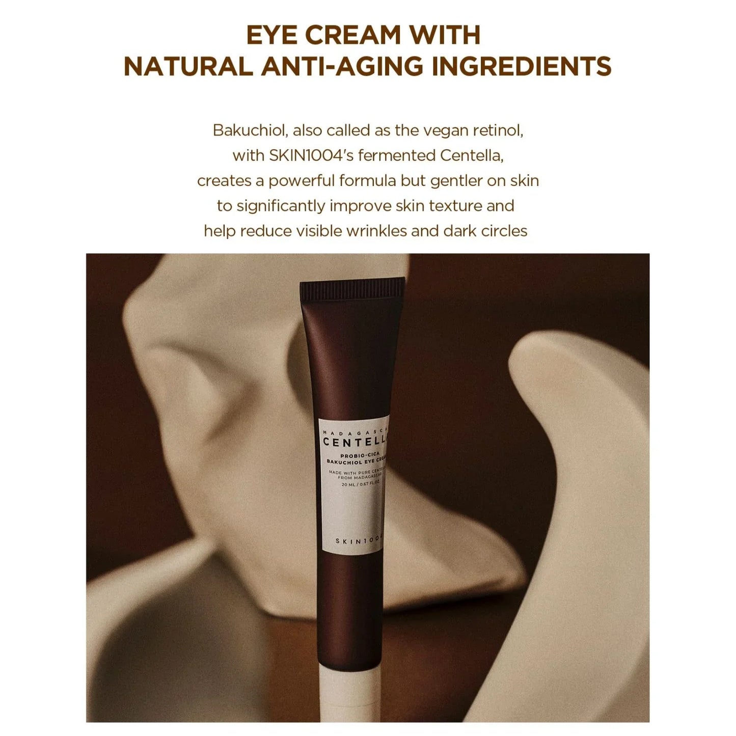 SKIN 1004 CENTELLA probio cica bakuchiol eye cream