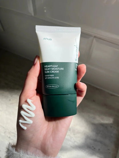 SKIN 1004 CENTELLA heartleaf silky moisture sun cream