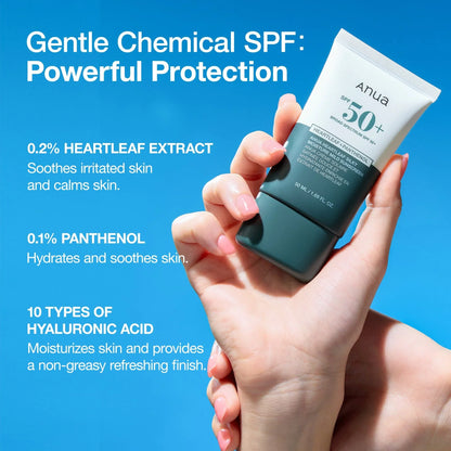 SKIN 1004 CENTELLA heartleaf silky moisture sun cream
